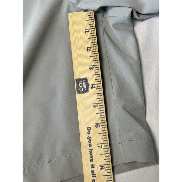 Vineyard Vines‎ Performance Shorts Mens 36 Light Gray  8" Inseam Golf Stretch - Picture 5 of 8